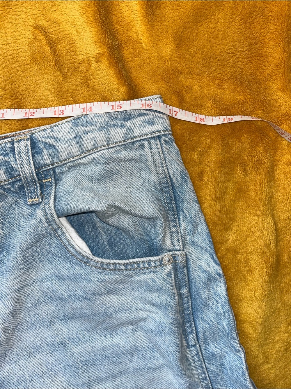 We The Free Light Blue Wide Leg Jeans - Picture 7 of 8